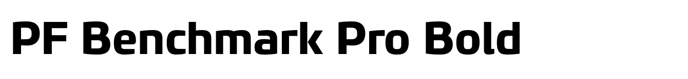 PF Benchmark Pro Bold